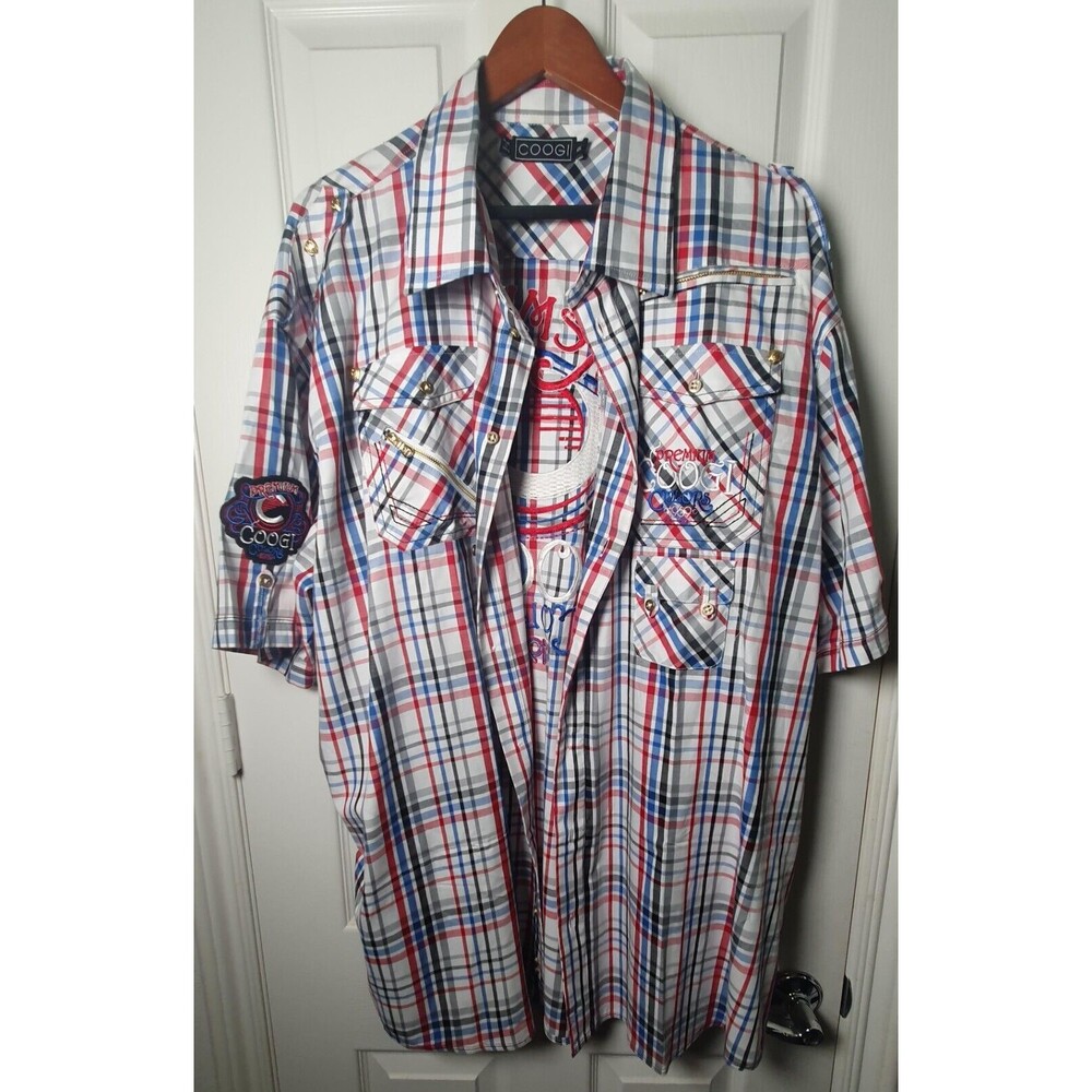 Coogi Authentic Mens Shirt 4XL